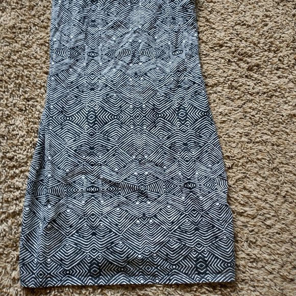Mossimo - Size X Small - Black and White Patterned Short Dress - Picture 2 of 3